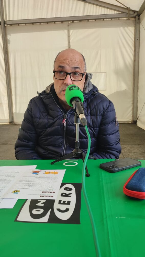 Cesar Díaz, organizador Feria Miel de Boal.