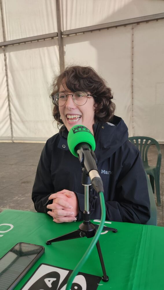 Olaya Alonso, integrante de Espacio Tormaleo.