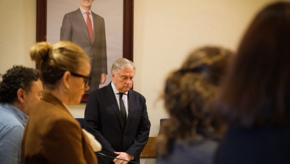 Minuto de silencio en el pleno del Ayuntamiento de Ciudad Real