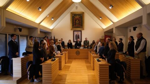 Minuto de silencio en el pleno del Ayuntamiento de Ciudad Real