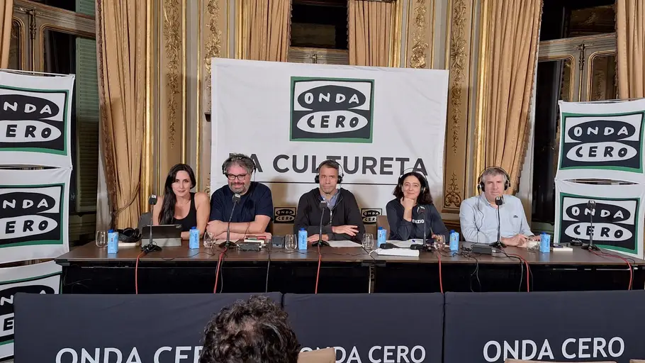 El equipo de La Cultureta Gran Reserva desde la Casa de América El equipo de La Cultureta Gran Reserva desde la Casa de América